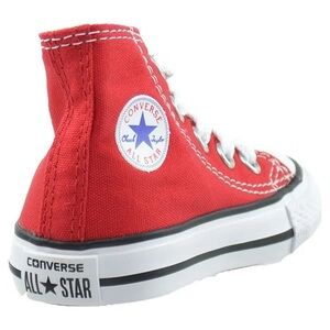Converse All Star Red Canvas Sneakers Boys or Girls 10